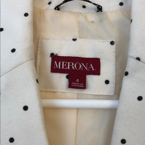 Target black polka dot blazer - Picture 2 of 4